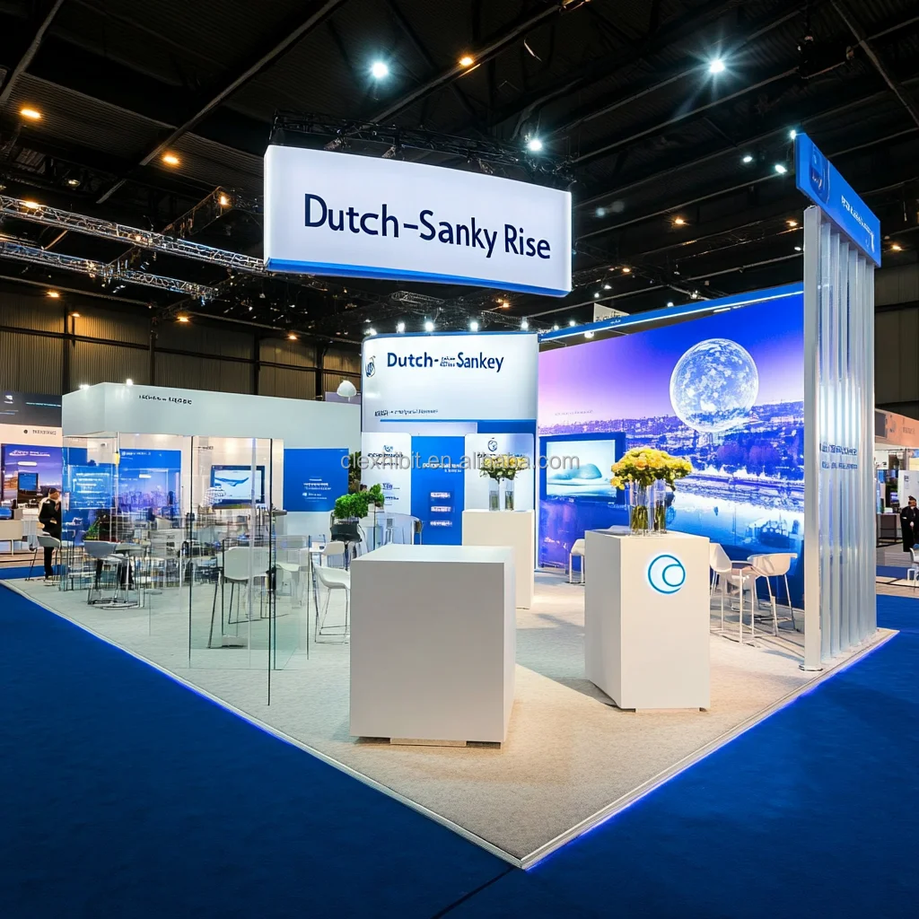 20x20 Custom Backlit Trade Show Booth Design Modular Exhibition Booth Fair Stall Expo Display Tradeshow Booth Display