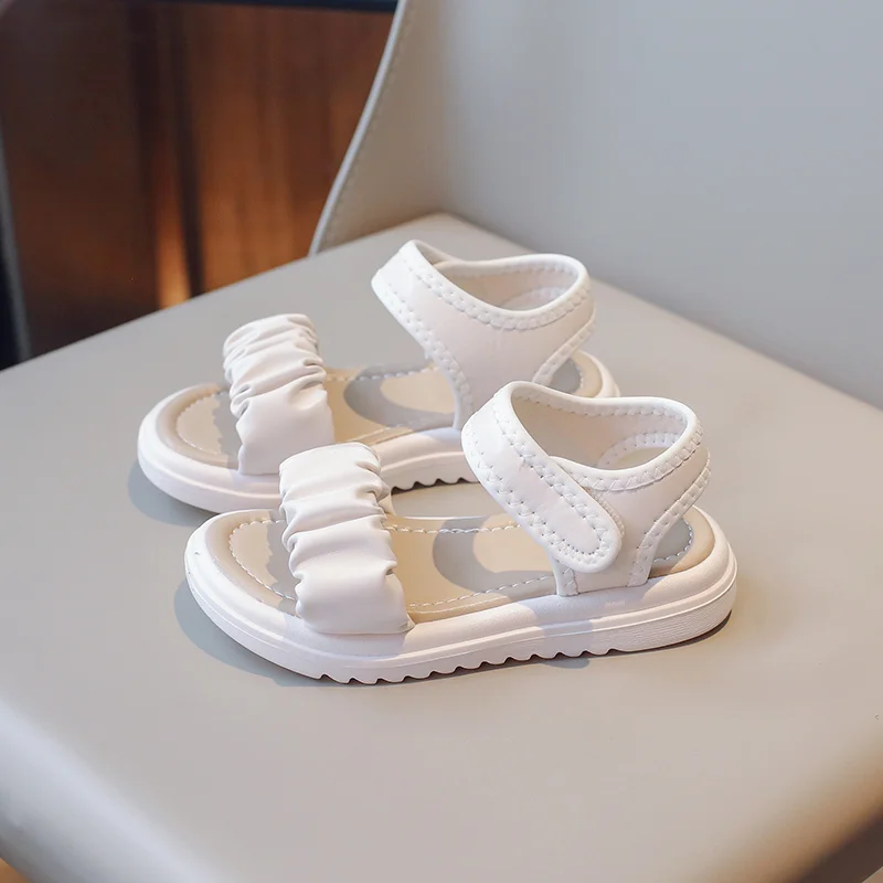 2024 Summer Fashionable Comfortable and Casual Girls' Wear-resistant Open-toe Lightweight Beach Non-slip Thick-soled Sandals
