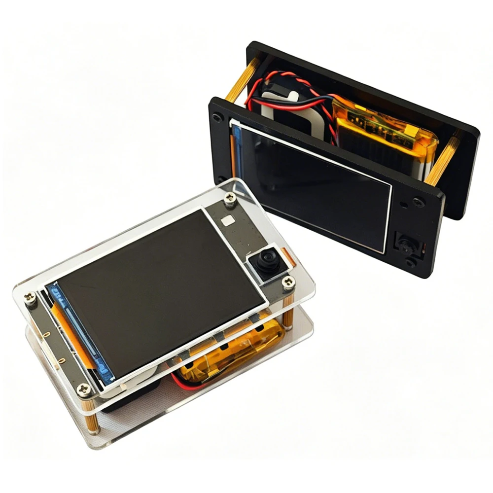ESP32S3 N16R8 Development Board with 2-Inch Screen 240*320 Resolution Dual Microphone Camera Kit for XiaoZhi AI