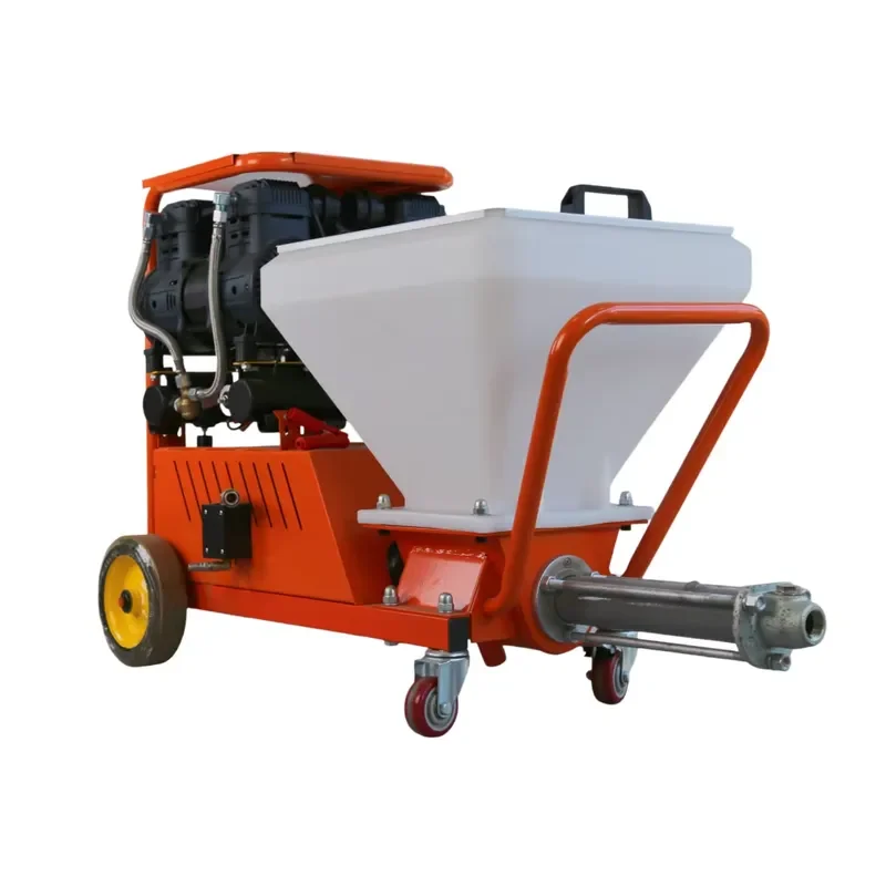 Multifunctional Mortar Sprayer Air Compressor Putty Cement Grouting Sprayer 18L Min for Waterproof Coating