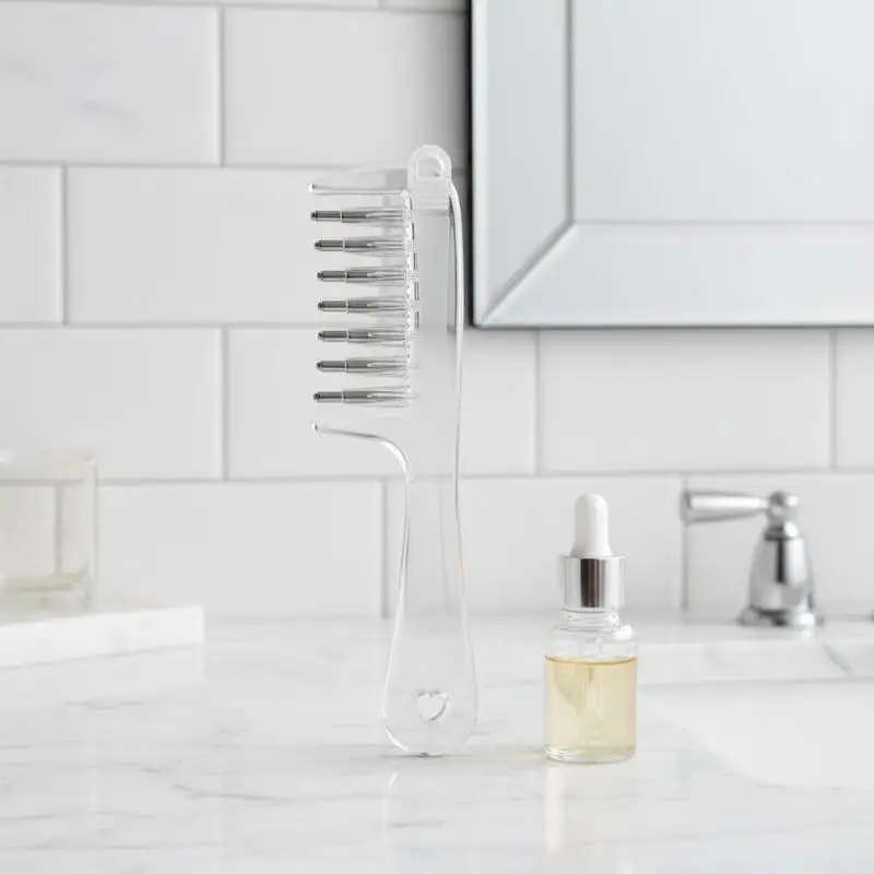 Multi-Function Mini Portable Head Applicator Comb Anti-Frizz Hair Care Hair Firming Applicator Scalp Nourish Anti-Static
