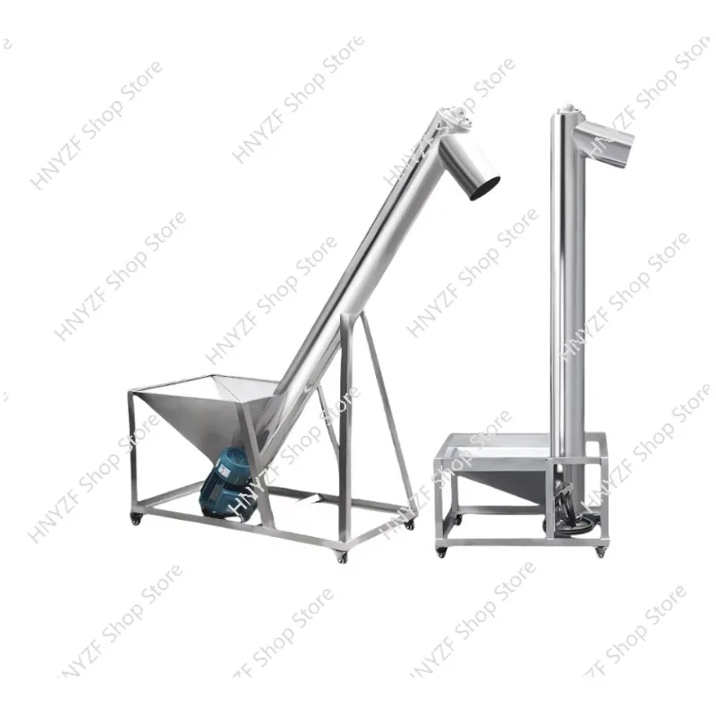 

Automatic Screw Granule Powder Feeder Vertical Elevator Stainless Steel Screw Conveyor Feeding Machine