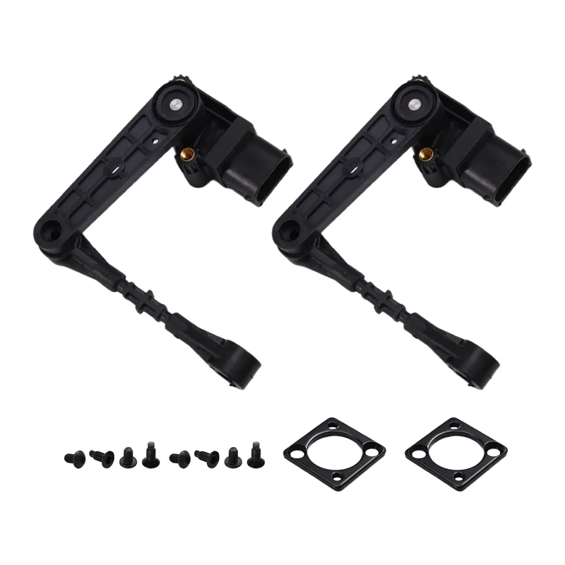 

Front Right & Left Air Suspension Height Sensor For Land Rover LR3 Discovery 3 LR019136 LR019137 RQH500061 RQH500071-A54R