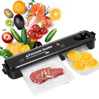 Electric Vacuum Sealers  Kitchen Food Storage Seal Touch Button Dry/Wet Food Sealing Packaging Strips For Storage Food