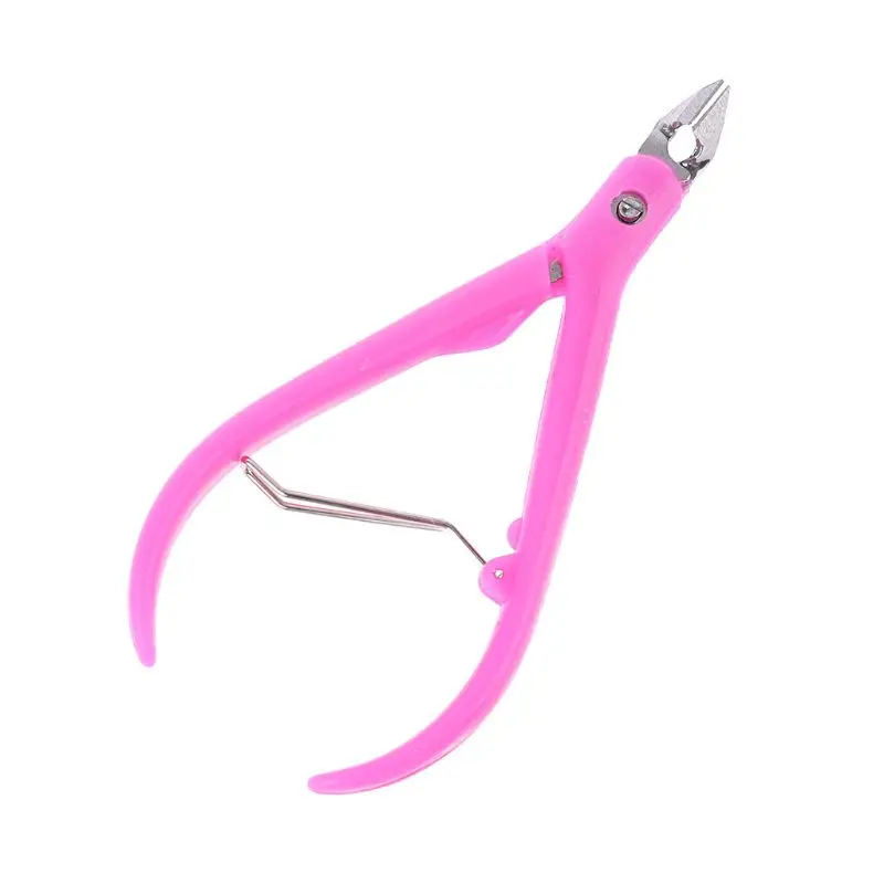 E1YE Stainless Steel Cuticle Manicure Care Cutter Nippers Tool New