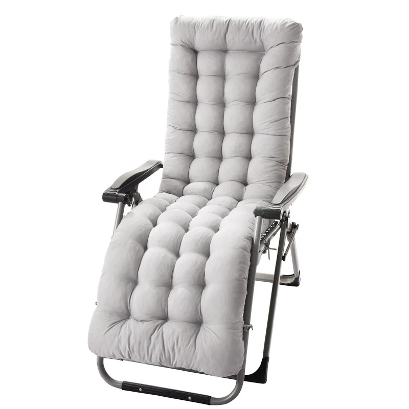 Autumn and winter thickened brushed doublesided available recliner mats Lunch folding chair special image 6