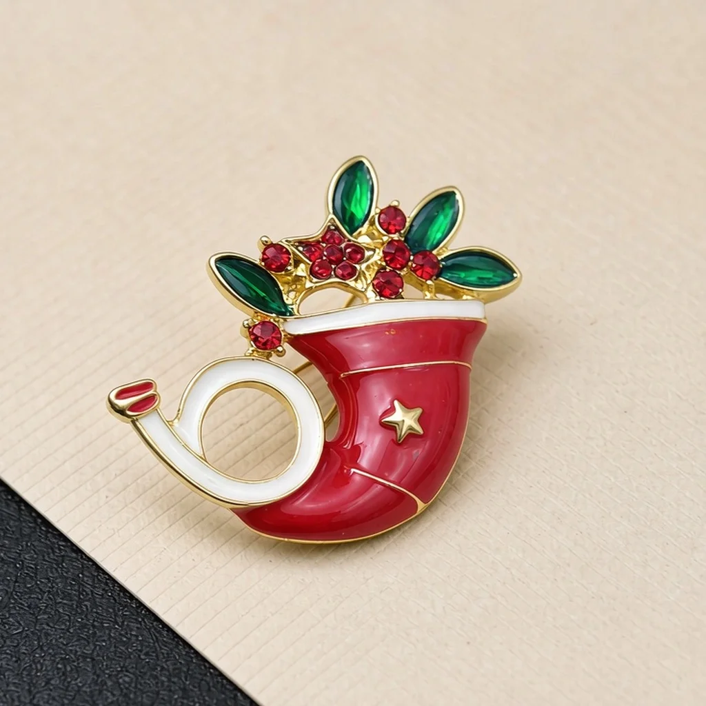 New Christmas Clothing Accessories, Light Luxury Waterproof French-Style Shoe Badge, Badge Brooch, Anti-Exposure Accessory, Shoe Accessory, Collar Decoration, Elegant Exquisite Brooch, Collar Pin, Niche Best Match, Anti-Exposure Brooch, Suit Lapel Pin, Decorative Pin, High-End, Date Accessory, Decorative Buckle