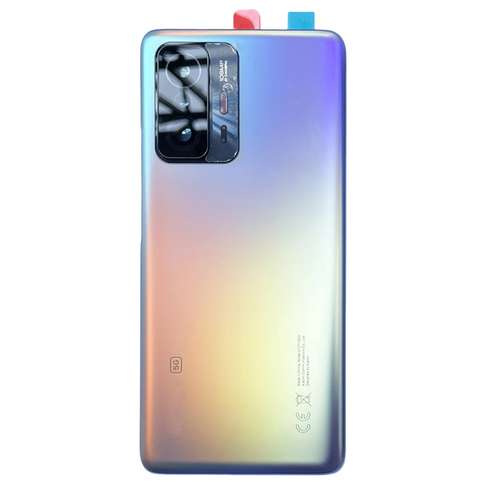 New Original For Xiaomi 11T Pro 5G / 11T 5G Back Glass Cover Replacement Rear Housing Battery Cover With Camera Lens