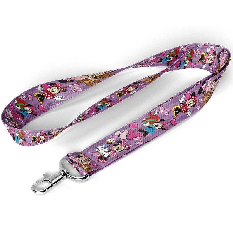 Sangle de cou pour carte d'identité et téléphone, lanière de dessin animé, porte-badge, ULde confrontation bricolage, accessoires de porte-clés, amis drôles, A3547