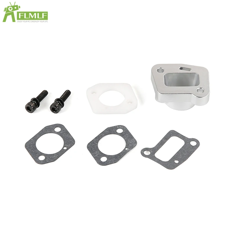 23CC ~ 71CC Engine Intake Manifold Kit Fit for 1/5 HPI ROFUN BAHA ROVAN KM BAJA Losi 5ive T FG GoPed RedCat Rc Car Toys Parts