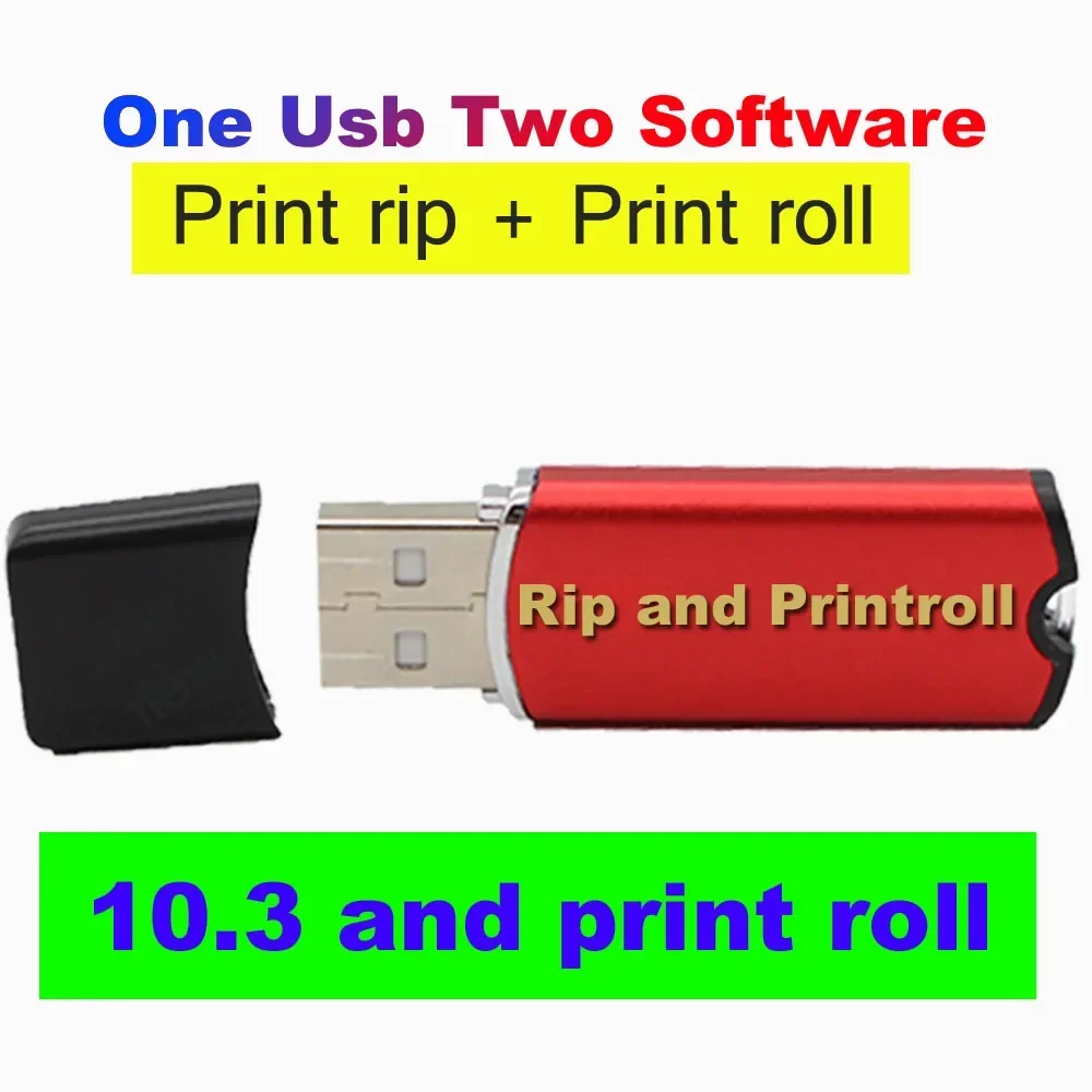 10.3 DTF RIP Print Roll Print Software USB Dongle UV Key for Epson 3800 3880 XP-15000 P6000 7800 7880 P600 Printer