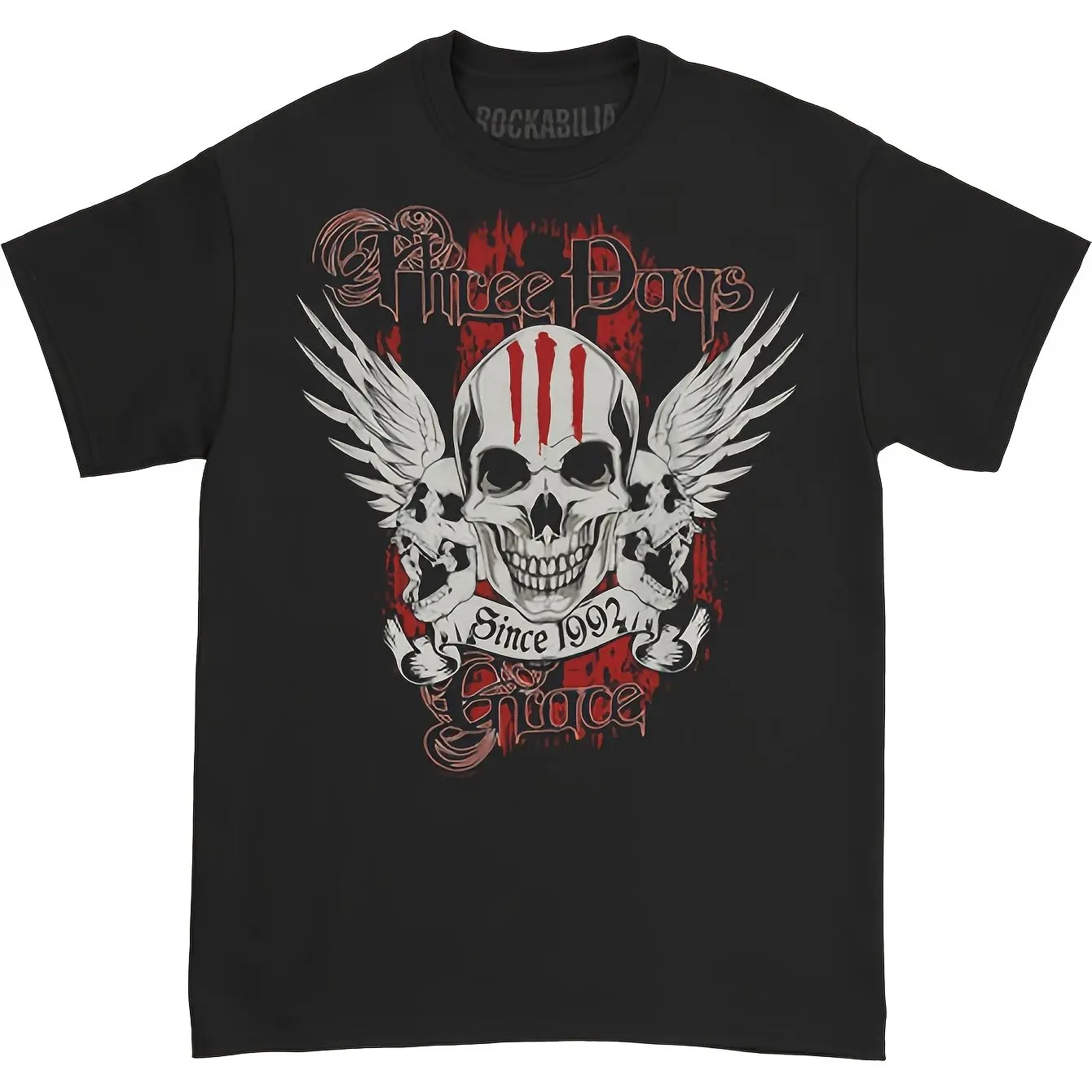 Three Days Grace TDG 3DG Three Days Grace هو فرقة معدنية بديلة من كندا تي شيرت 220 جرام