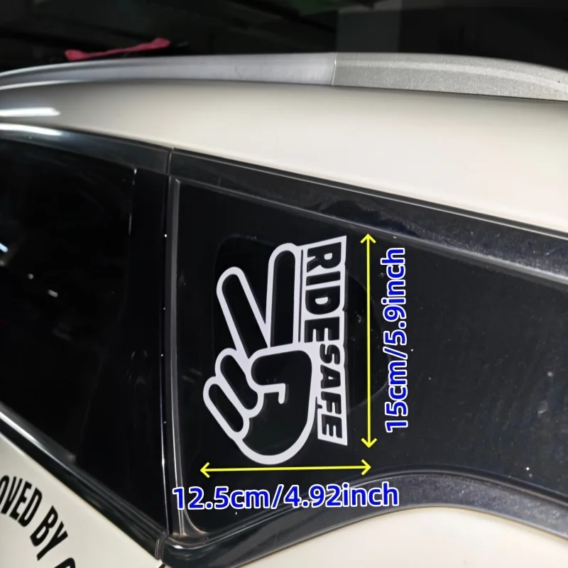 Safe Driving/Safe Riding/Nightlife/Car Decals/Bumper Stickers/Front And Rear Windshields/Car Windows/Suitable for Motorcycles