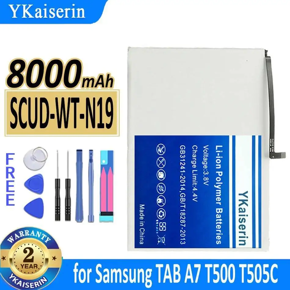 

Аккумулятор для планшета Scud-WT-N19 T500 8000 мАч для Samsung Galaxy Tab A7 10,4 2020 SM-T500 SM-T505 T505N