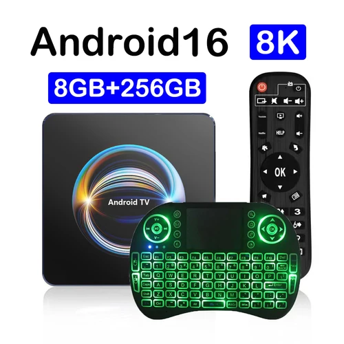 Smart Tv Box Android 16 2026 X66 8K Rk3528 Reproductor