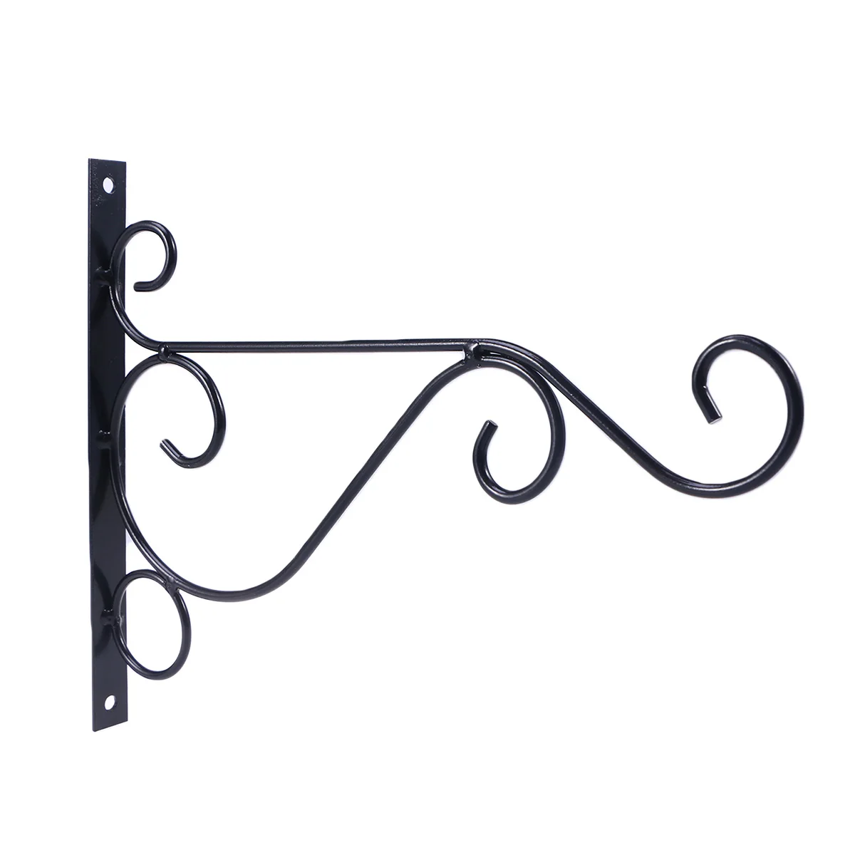 

4 Packs Plant Brackets 10 Inch Wall Mountable 50LB Hooks for Plants Flower Pots Lanterns Garden Decor Yard Outdoor
