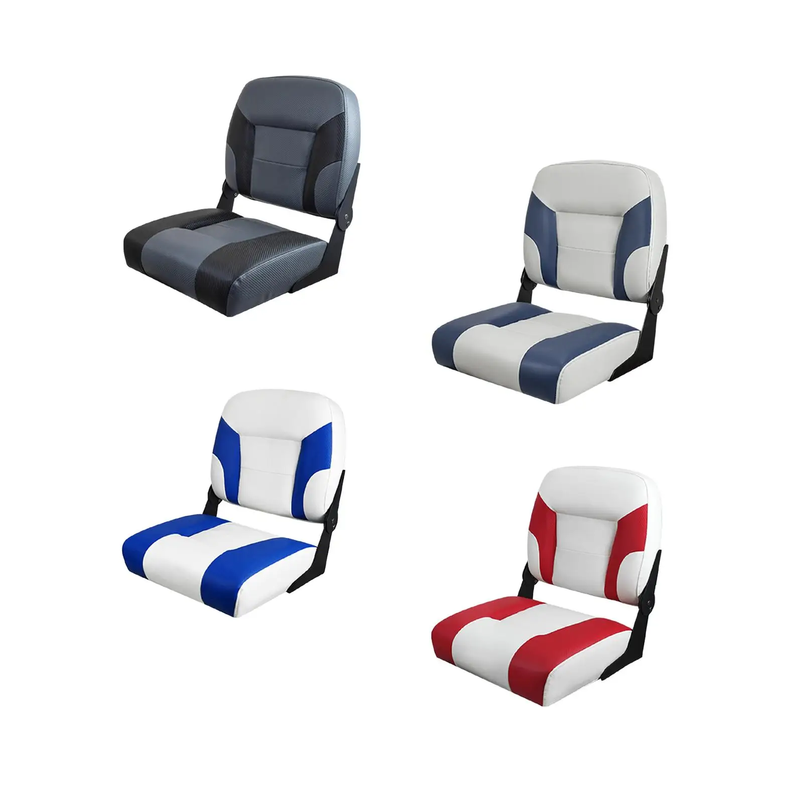 

Boat Seat, Speedboat Seat, Easy Installation, Padded Captain Chair,Folding Boat