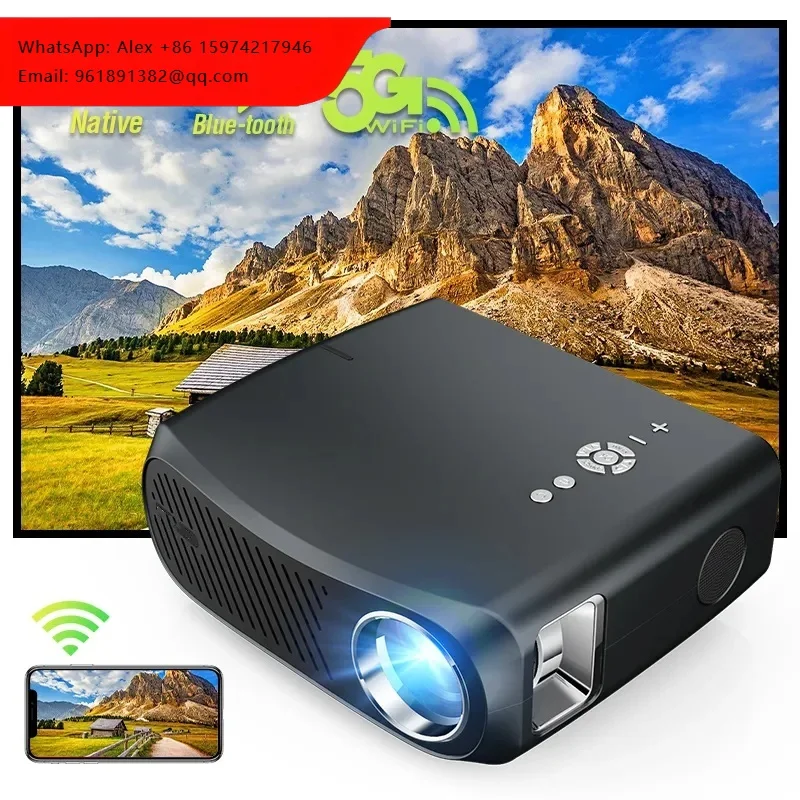 

Проектор OEM Ultra High Brightness 4K 1080P Smart Android с поддержкой 5G Wi-Fi, 2G, LED-подсветкой для просмотра видео в дневное время, Smart Android Video