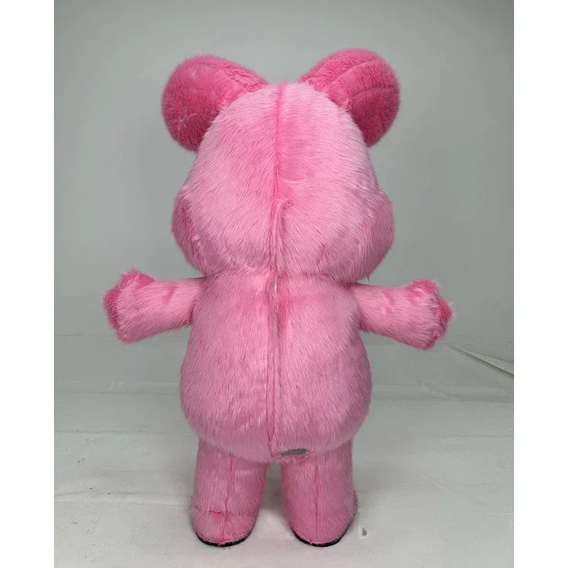 2m/2.6m Inflatable Pink Rabbit Mascot for  Birthday Party Entertainments Animal Character Bunny Blow Up Suit No Battery view 4