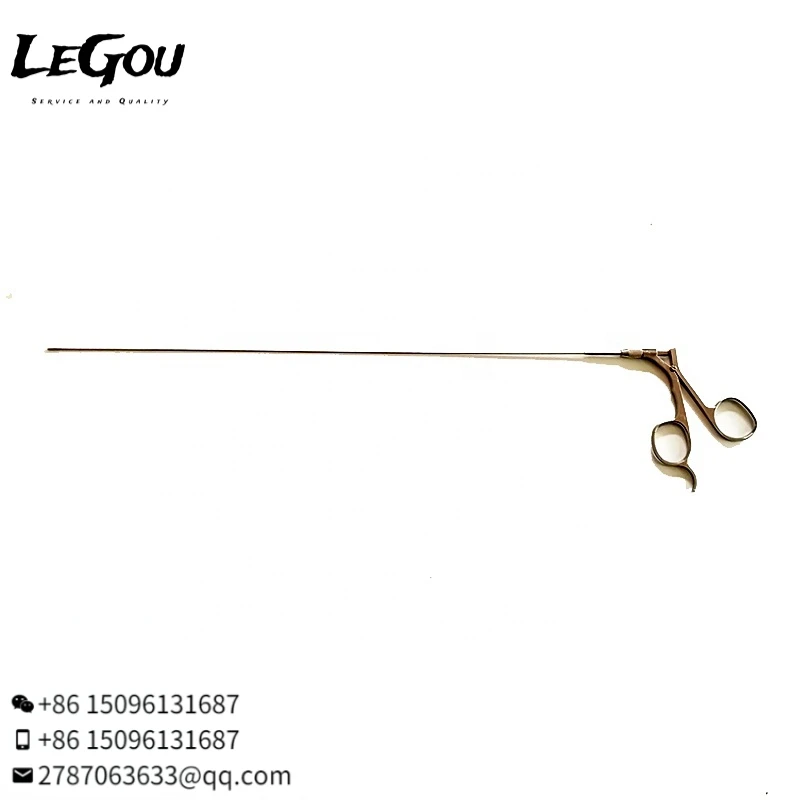 Surgical hysteroscopy instrument reusable rigid hysteroscope scissors