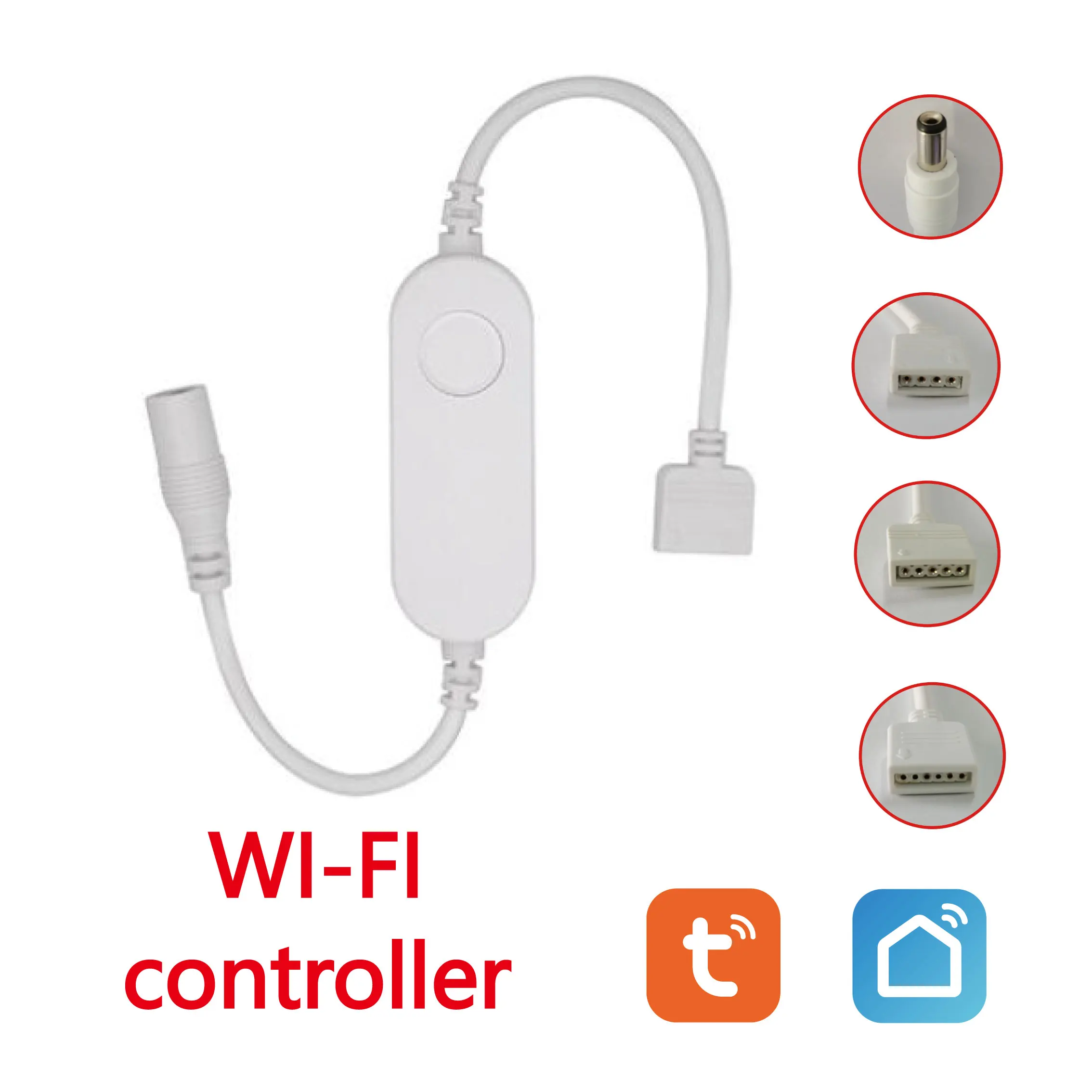 RGB LED Strip Controller ,Smart Home 5V USB/12V 4PIN/DC Led Controller,Tuya Wifi Switch Dimmer