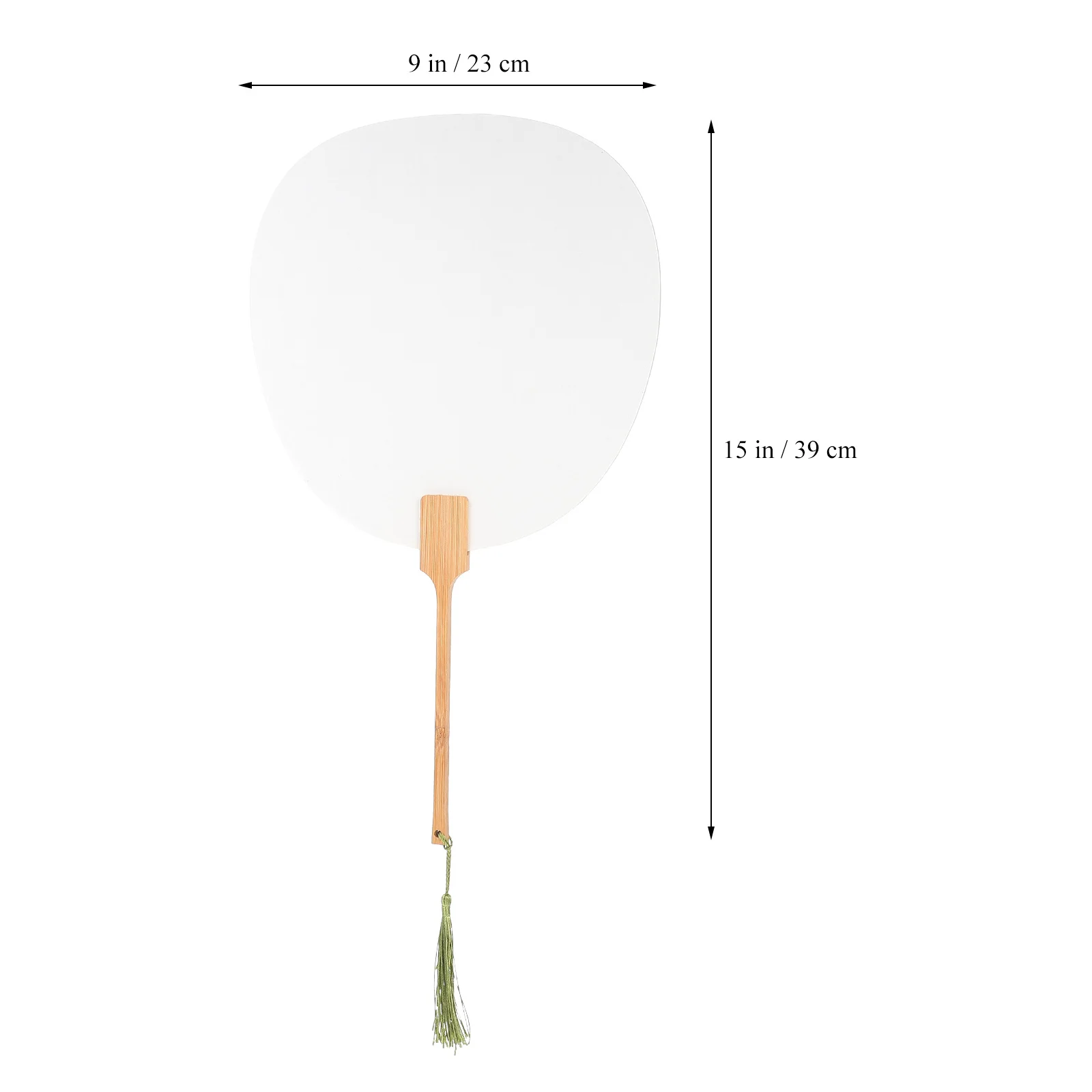 

2Pcs DIY Blank Hand Fans Kids Painting Crafts Creative Drawing Supplies Children Handmade Graffiti Fan DIY Blank Fan