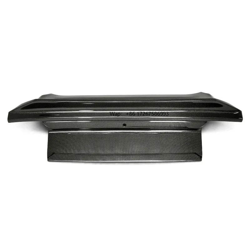 

Carbon Fiber Rear Trunk Lid Boot Deckid with Performance Pack Wing for Mustang 2015-2023 S550 Stylish Auto Body System