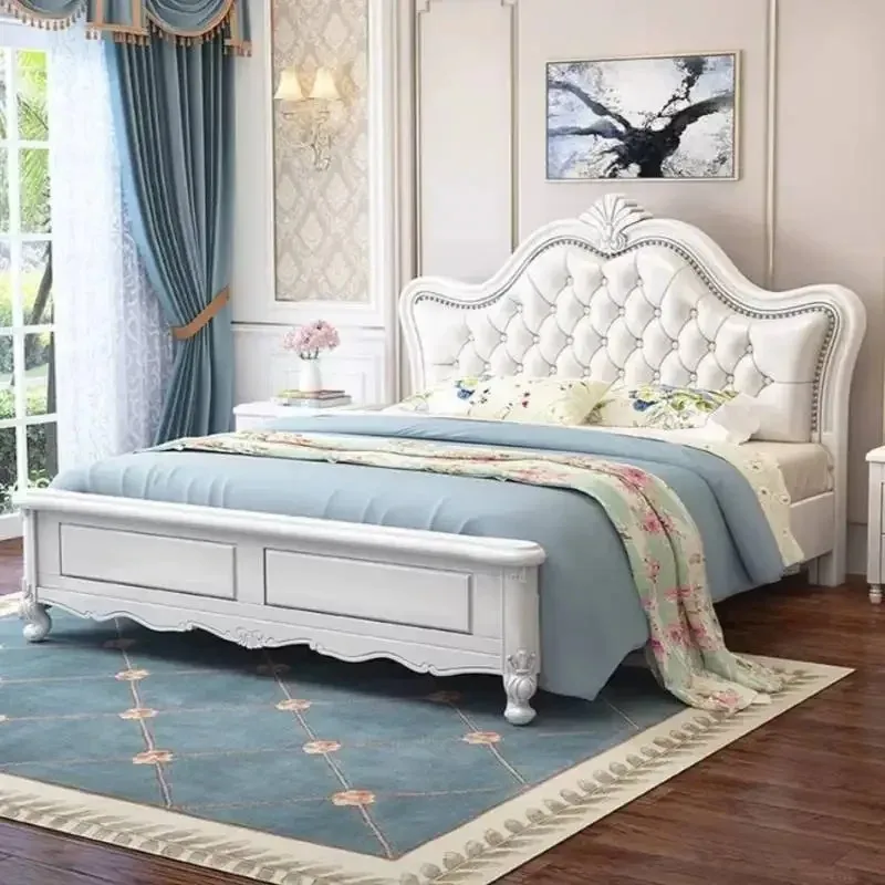 

Large Adult Double Bed Luxury Organizer Modern Storage Living Room Double Bed Full Size Bedframe Schlafzimmer Bett Furniture