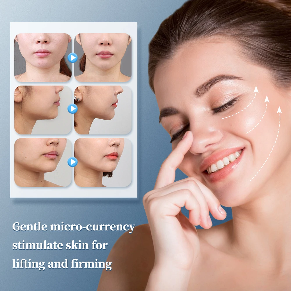 Electirc V Face device EMS Facial Slim Eye Beauty Remove Wrinkle Skin Tightening Instrument V-Shaped Facial Lifting Anti-Wrinkle