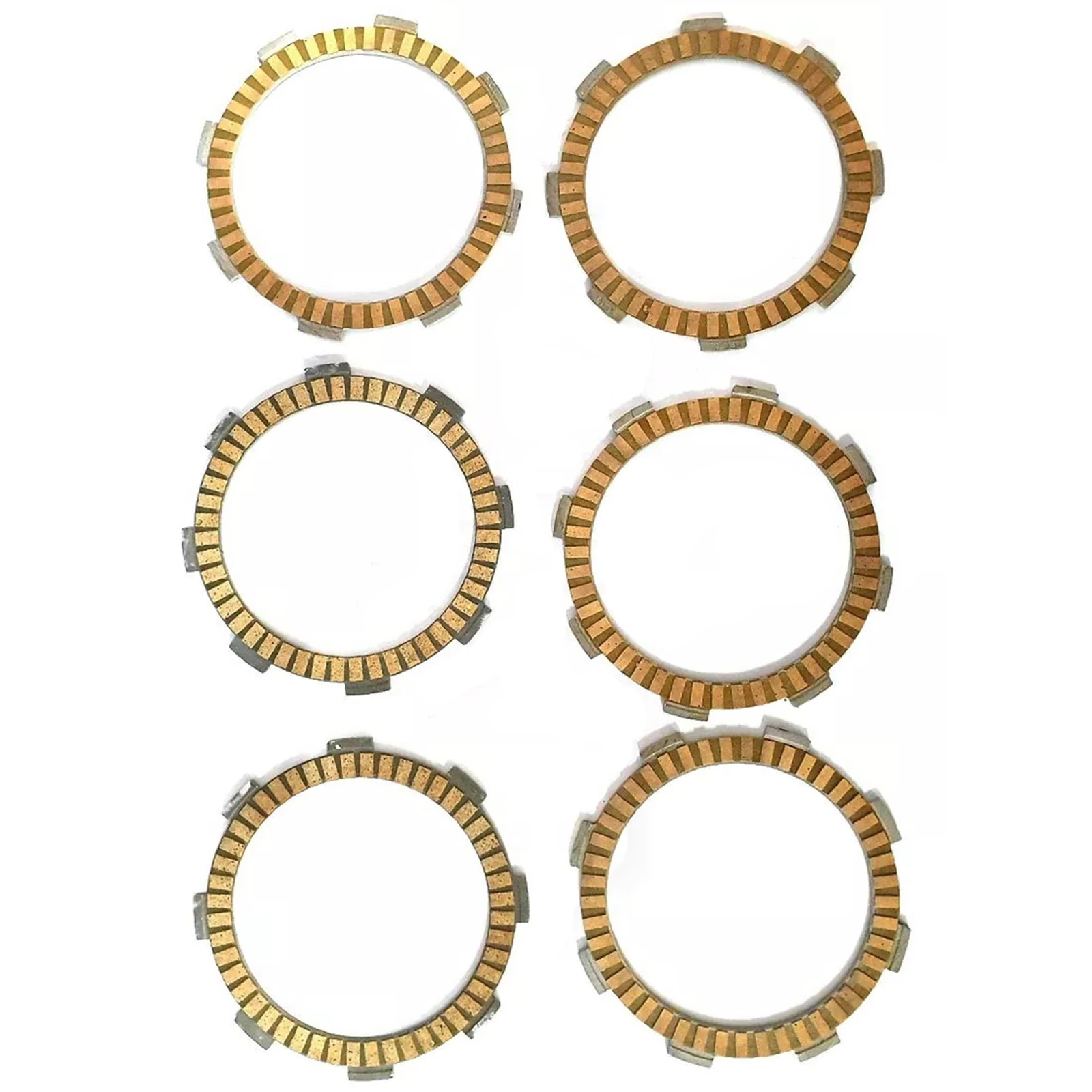 

6pcs Clutch Friction Disc Plate Kit for Bajaj Pulsar Ns As Rs 200 36JU0002 Motorcycle Accessories