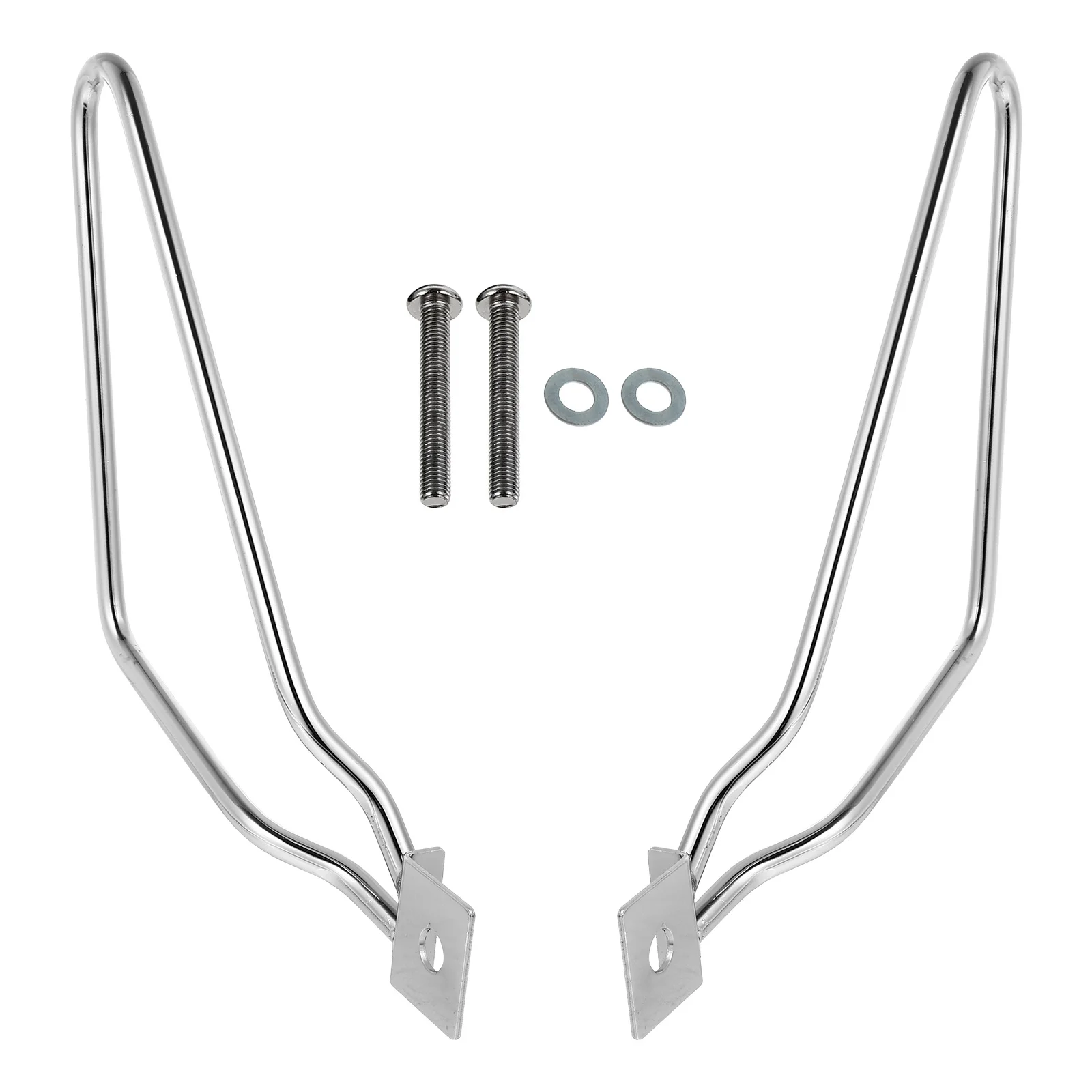 

1 комплект, сверхмощный боковой кронштейн для сумки для мотоцикла, монтажная стойка для седельной сумки, прочная металлическая монтажная рама для багажа, улучшенная