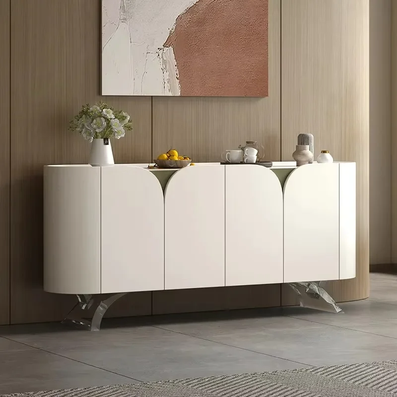 New Design Luxury Style Wooden Console Table Cabinet Side Table Dining Room Furniture Buffet Locker Sideboard