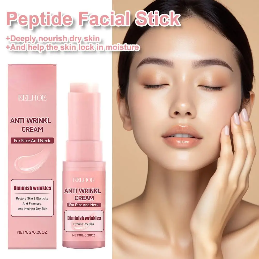 

Collagen Wrinkle Removal Multi Bounce Balm Stick Instant Anti-Aging Firming Lift Brighten Facial Dull Skin Moisturizer Cosmetics