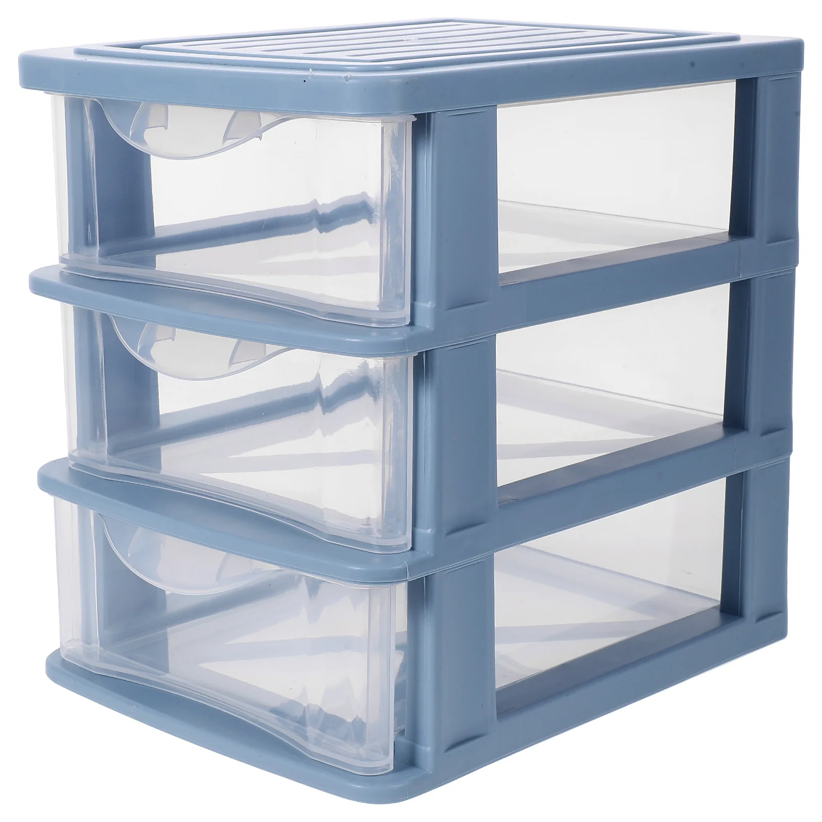 Desktop Drawer Organizer Multi-Layer 3-Tier Desk Storage Box Small Drawer Cosmetics Office Storage Containers Vanity Organizer