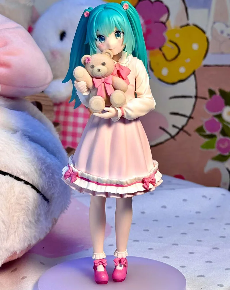 Genuine SEGA In Stock Hatsune Miku Conceptual Series Vol.3 Anime  Figure Model Collectible Toys Girls Room Ornament Kids Gift