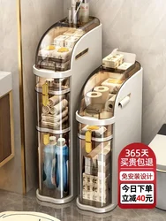 Toilet Narrow Storage Cabinet Storage Rack Bedroom Drawer-Style Kitchen Locker Toilet Bedside Narrow Storage Box