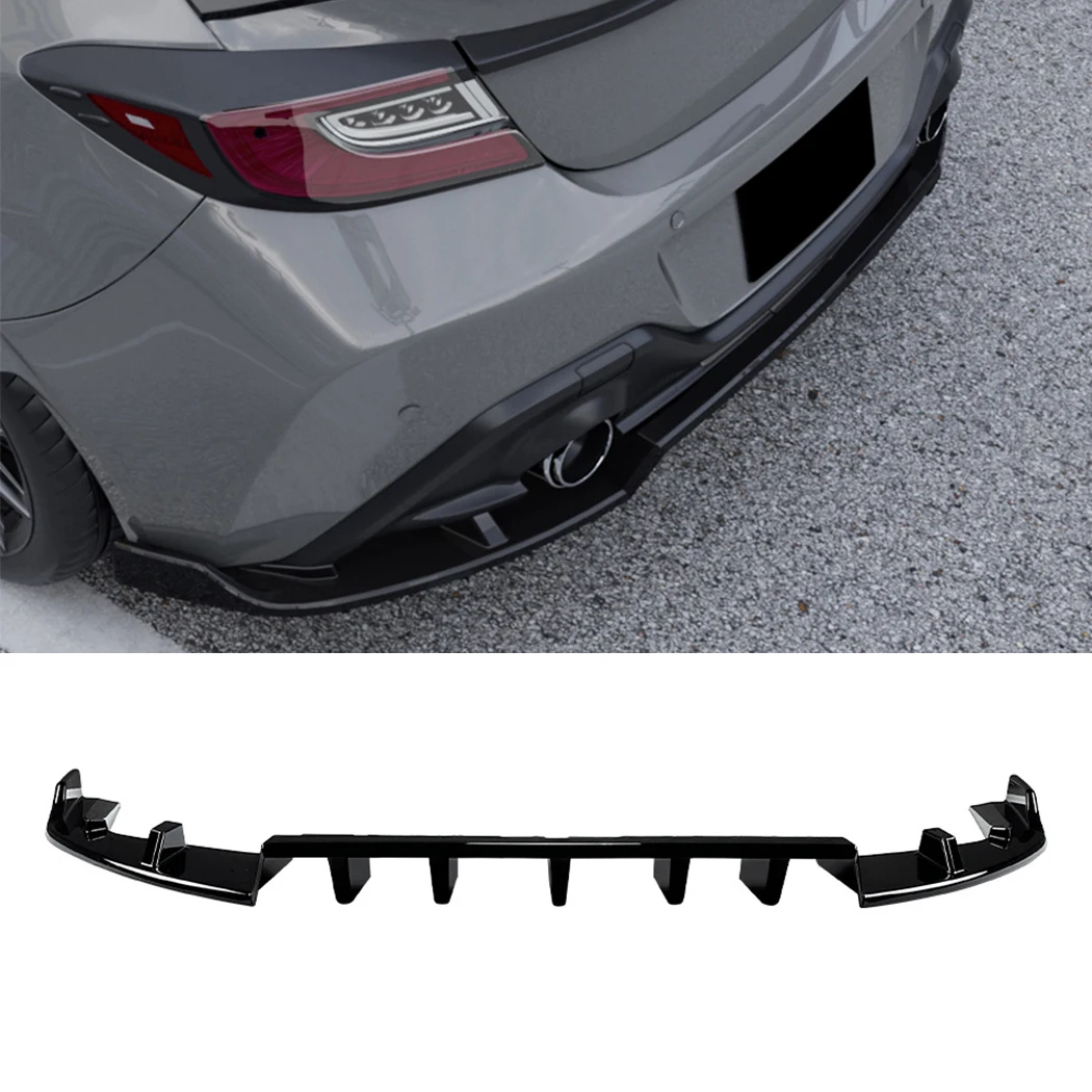 

Car Rear Bumper Diffuser Lip Splitters Spoiler Rear Bumper Protector Guard For Toyota GR86 Subaru BRZ 2022-2025