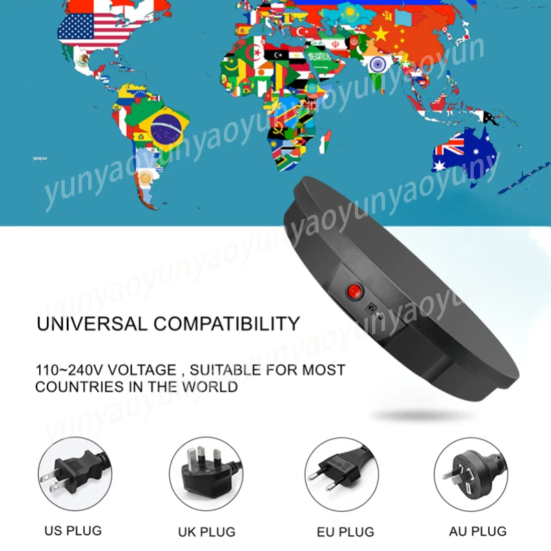 Remote Control 360 Panoramic Rotating Display Table 100KG Turntable for Photography Shooting and Studio Backdrop