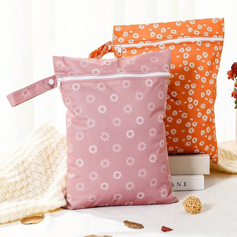 Elinfant Bolsa de pañales impermeable – Práctica para mamá viajera