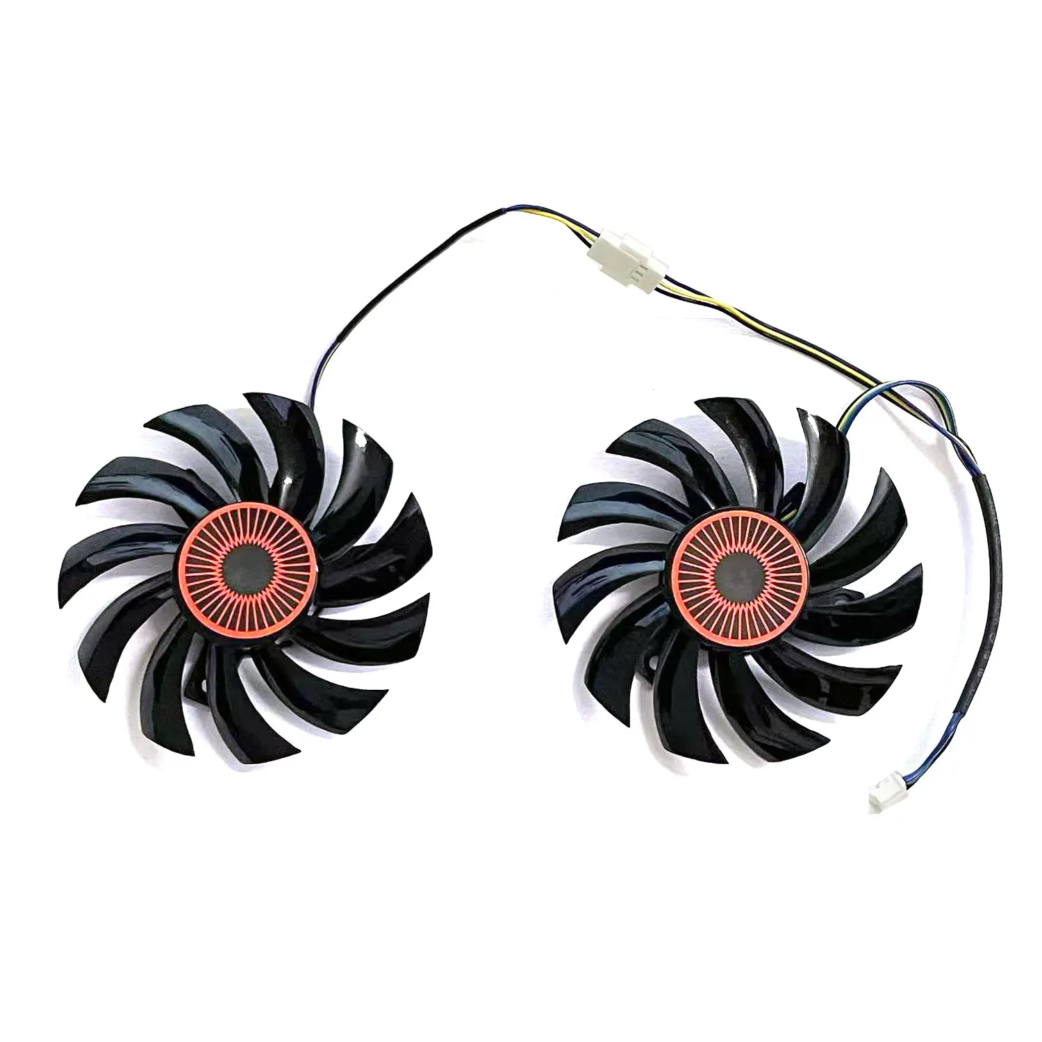 

UKGF Brand new PLD08010S12HH FD7010H12S 4 PIN/5PIN GTX1060 GPU fan for ASUS GTX1060-03G gaming graphics card cooling