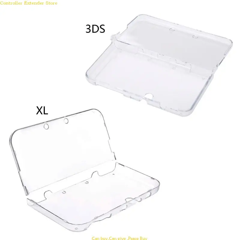 

Protective Case for New 3DS XL LL / New 3DS Clear Cover Housing Full Coverage Case Dustproof Cover