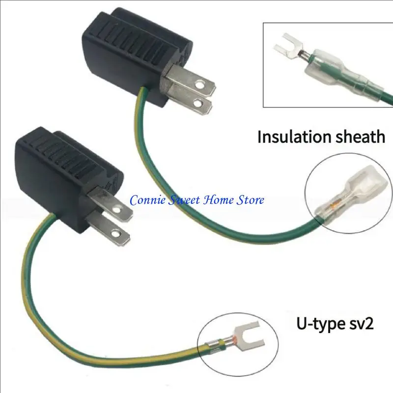 LXAF Japan To US 2 Point To 3 Point Link Item High Current 15A Stable Plastic Housing Brief Travel Use