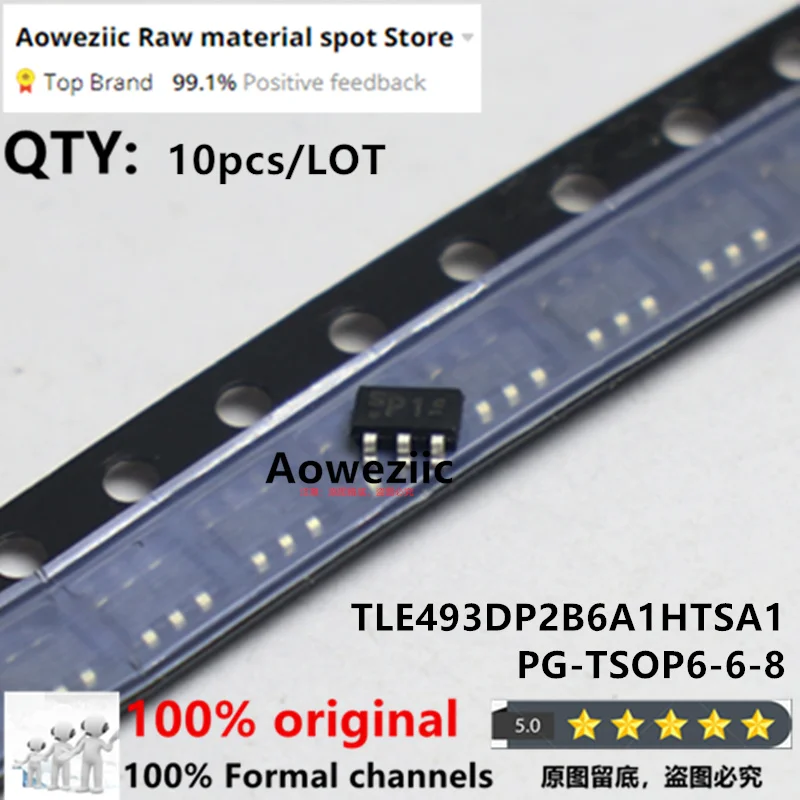 

Aoweziic 2022+ 100% New Imported Original TLE493DP2B6A1HTSA1 TLE493DP2B6A SP PG-TSOP6-6-8 Iinear Hall-Effect Sensors