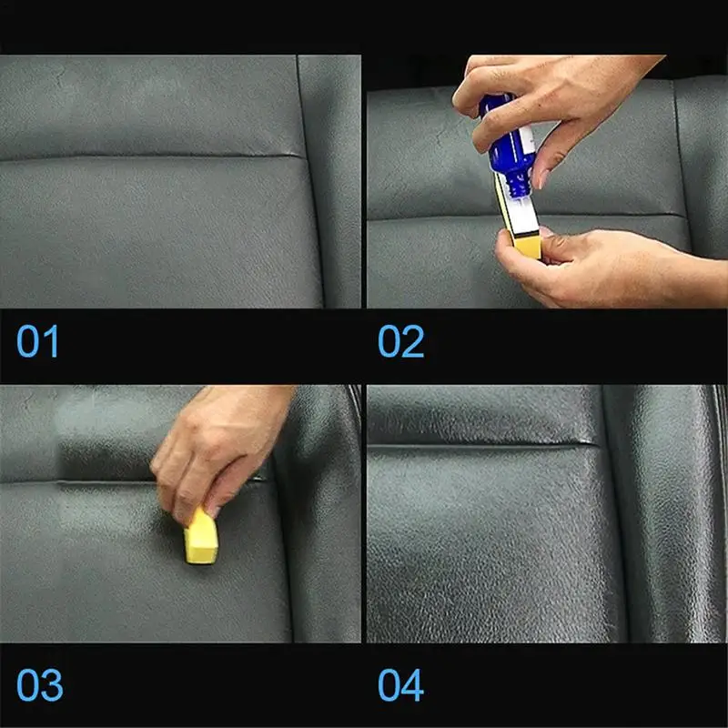 Leather Restorer Car Interior Cleaner Non-greasy Long Lasting Car Dashboard Maintenance Care Leather Seat Nano Ceramic Coating