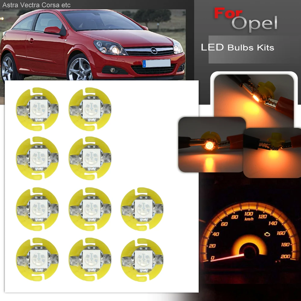 10Pcs Led Light Car…