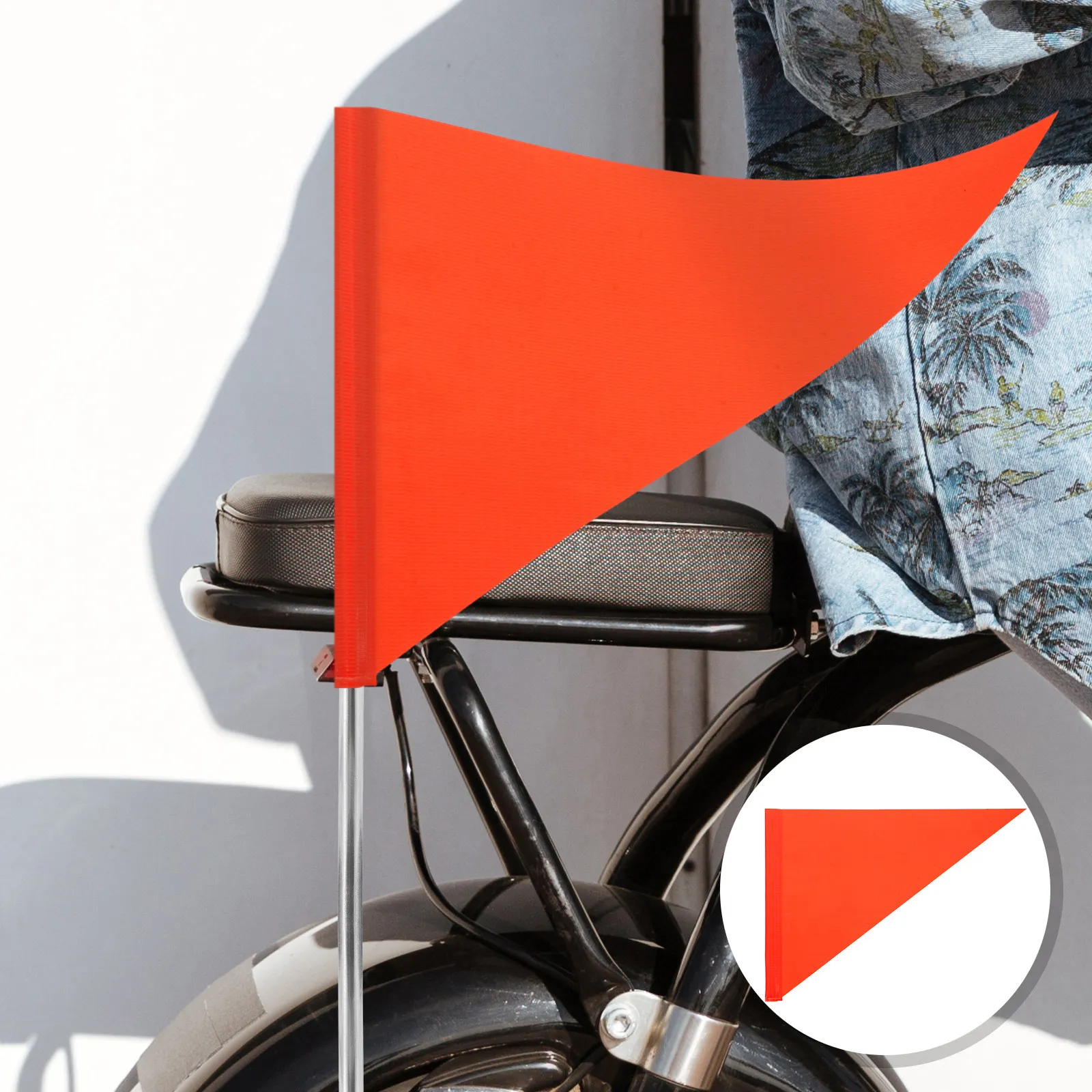5 Pcs Cycling Safety Flag Bikes Trailer for Kids Bicycle Pennant Flags Replacement Child