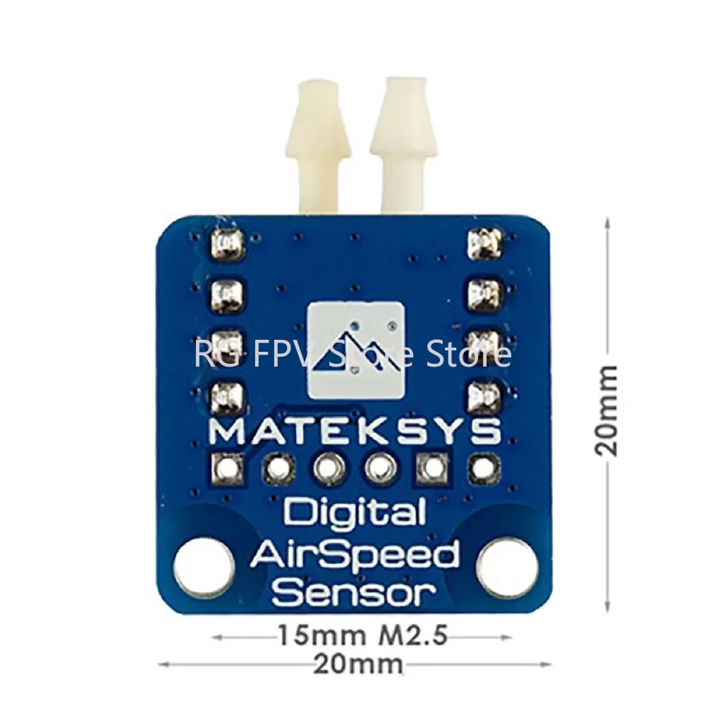 

Matek System Digital Airspeed Sensor ASPD-4525 For Ardupilot Matek Flight Controller I2C FPV RC Airplane Fix-Wing Aircraft