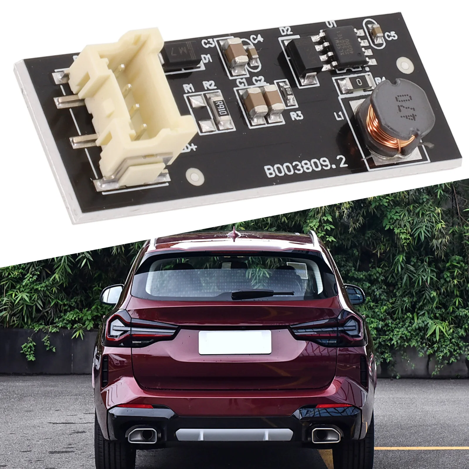 for bmw X3 LED Tail Light for bmw X3 Tail Light Board 12V Voltage Black Color Easy To Use High Universality Improved Replacement