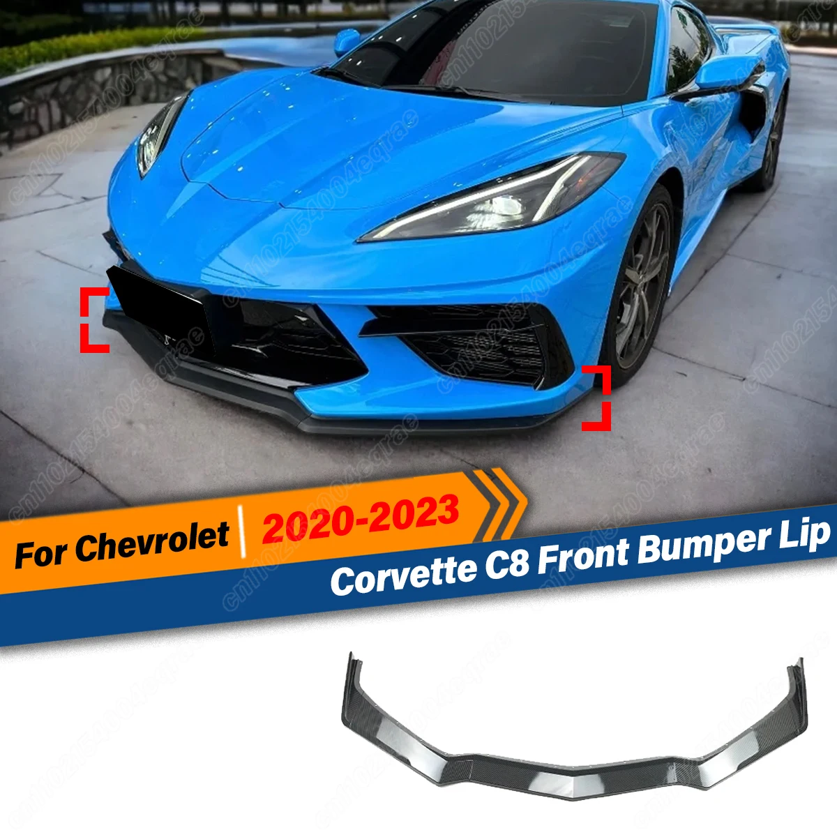 

Для Chevrolet Corvette C8 2020 2021 2022 2023: Комплект обвеса (передний бампер, сплиттер, диффузор, спойлер) и аксессуары для автомобиля