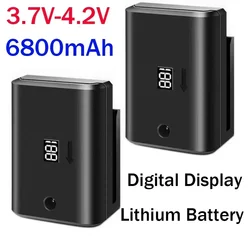 3.7V 6800mah 100% New Chargeable High Power Battery for 360 Laser Level  Building Tools for Levelling 3D 12 Line Powerful Green